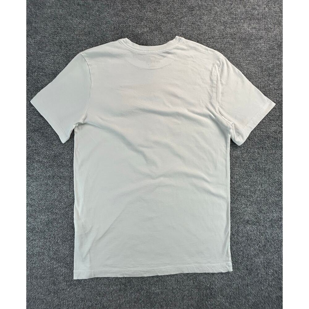 Nike Air Graphic T-Shirt MENS S White Purple Orange Logo Tee Casual Streetwear - Picture 2 of 8